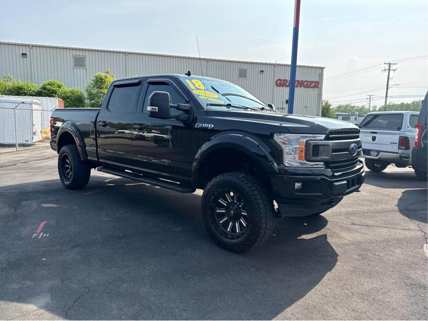 2018 BLACK FORD F-150 (1FTFW1E55JF) with an V8,5.0L(302 CID),DOHC engine, AUTOMATIC transmission, located at 14600 Frazho Road, Warren, MI, 48089, (586) 776-3400, 42.485996, -82.974220 - Photo#2