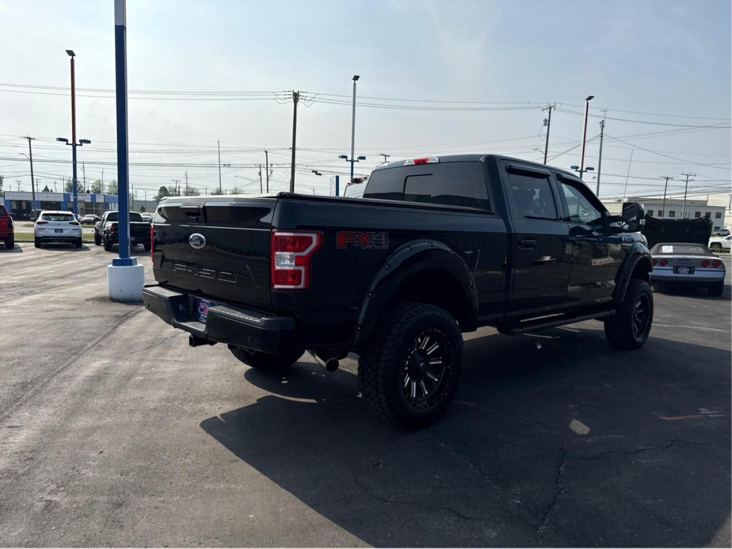 2018 BLACK FORD F-150 (1FTFW1E55JF) with an V8,5.0L(302 CID),DOHC engine, AUTOMATIC transmission, located at 14600 Frazho Road, Warren, MI, 48089, (586) 776-3400, 42.485996, -82.974220 - Photo#4