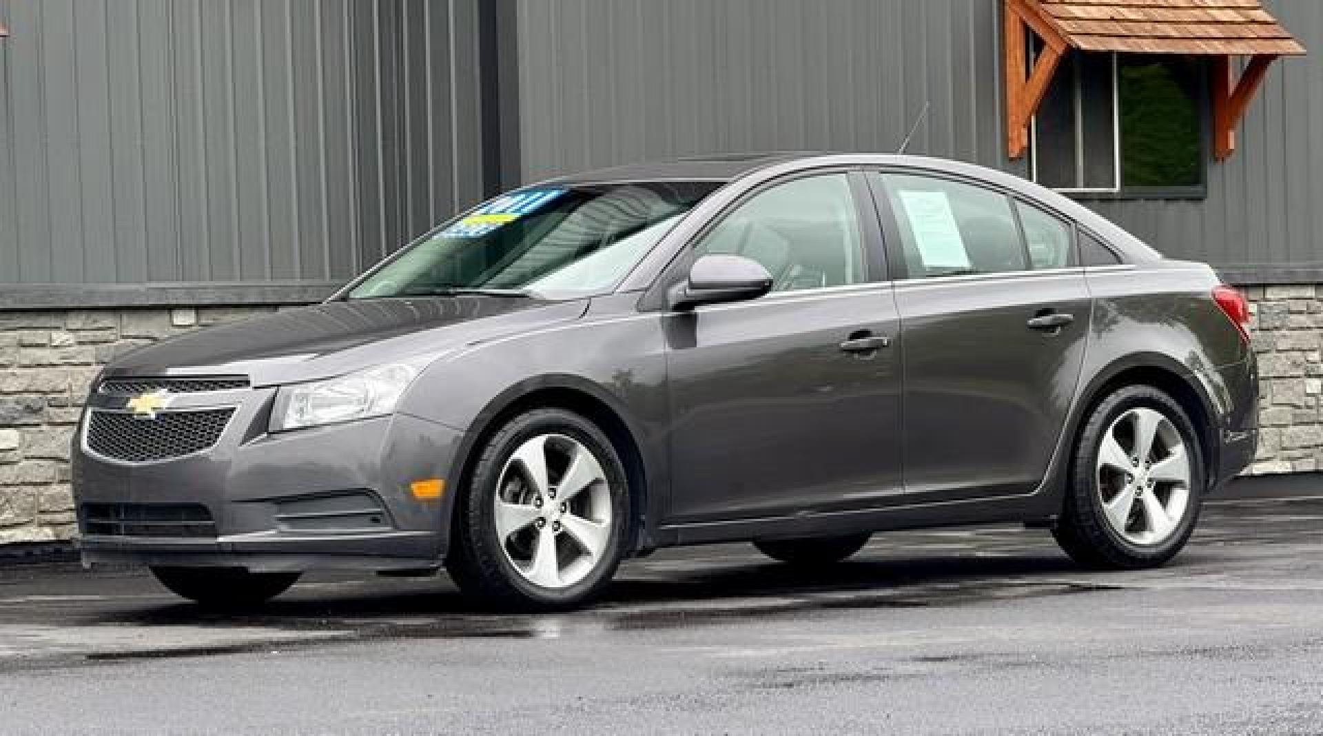 2011 GREY CHEVROLET CRUZE (1G1PG5S91B7) with an L4,1.4L(83 CID),DOHC engine, AUTOMATIC transmission, located at 14600 Frazho Road, Warren, MI, 48089, (586) 776-3400, 42.485996, -82.974220 - Photo#1