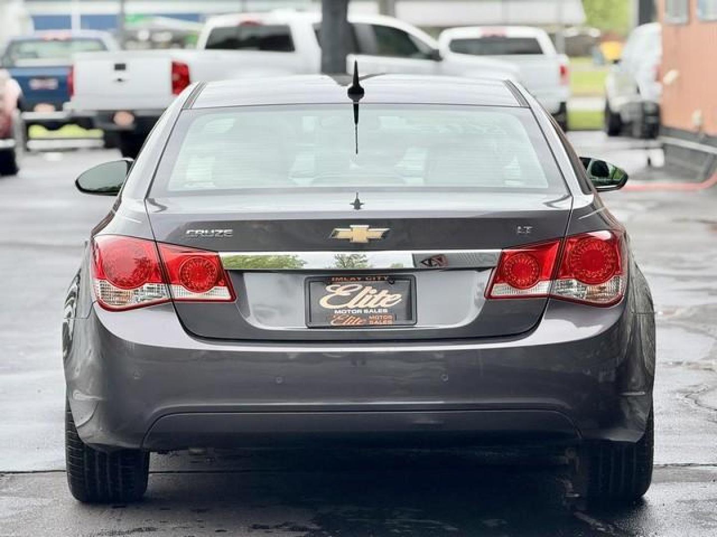 2011 GREY CHEVROLET CRUZE (1G1PG5S91B7) with an L4,1.4L(83 CID),DOHC engine, AUTOMATIC transmission, located at 14600 Frazho Road, Warren, MI, 48089, (586) 776-3400, 42.485996, -82.974220 - Photo#3