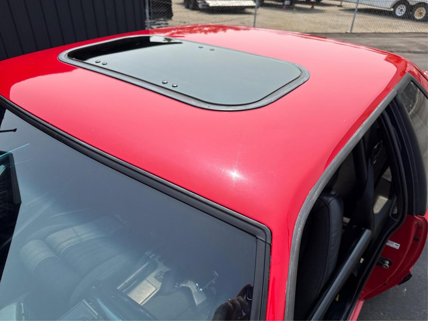 1990 RED FORD MUSTANG (1FACP41E6LF) with an V8,5.0L(302 CID),OHV engine, AUTOMATIC transmission, located at 14600 Frazho Road, Warren, MI, 48089, (586) 776-3400, 42.485996, -82.974220 - Photo#10