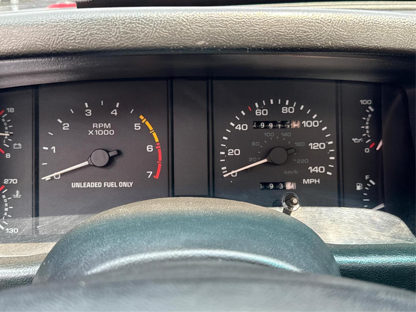 1990 RED FORD MUSTANG (1FACP41E6LF) with an V8,5.0L(302 CID),OHV engine, AUTOMATIC transmission, located at 14600 Frazho Road, Warren, MI, 48089, (586) 776-3400, 42.485996, -82.974220 - Photo#13