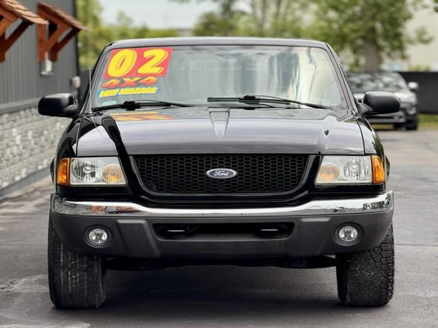 2002 BLACK FORD RANGER (1FTZR45EX2T) with an V6,4.0L(245 CID),SOHC engine, AUTOMATIC transmission, located at 14600 Frazho Road, Warren, MI, 48089, (586) 776-3400, 42.485996, -82.974220 - Photo#2