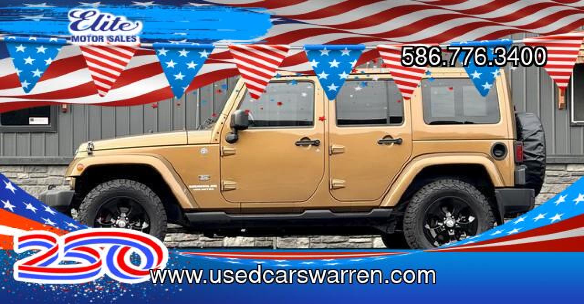 2011 BRONZE JEEP WRANGLER (1J4BA7H19BL) with an V6,3.8L(230 CID),OHV engine, AUTOMATIC transmission, located at 14600 Frazho Road, Warren, MI, 48089, (586) 776-3400, 42.485996, -82.974220- Photo#0