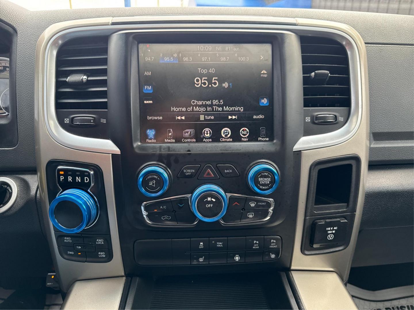 2015 BLUE RAM 1500 (1C6RR7LT7FS) with an V8,5.7L(345 CID),OHV engine, AUTOMATIC transmission, located at 14600 Frazho Road, Warren, MI, 48089, (586) 776-3400, 42.485996, -82.974220 - Photo#12