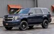 2019 BLUE CHEVROLET TAHOE (1GNSKAKC3KR) with an V8,5.3L(325 CID),OHV engine, AUTOMATIC transmission, located at 14600 Frazho Road, Warren, MI, 48089, (586) 776-3400, 42.485996, -82.974220- Photo#2