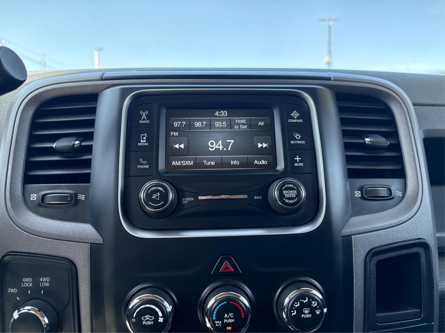 2018 BLACK RAM 1500 (1C6RR7KT6JS) with an V8,5.7L(345 CID),OHV engine, AUTOMATIC transmission, located at 14600 Frazho Road, Warren, MI, 48089, (586) 776-3400, 42.485996, -82.974220 - Photo#13