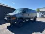 2015 DK GRAY CHEVROLET EXPRESS 3500 (1GCZGUCG6F1) with an V8,6.0L(364 CID),OHV engine, AUTOMATIC transmission, located at 14600 Frazho Road, Warren, MI, 48089, (586) 776-3400, 42.485996, -82.974220 - Photo#0