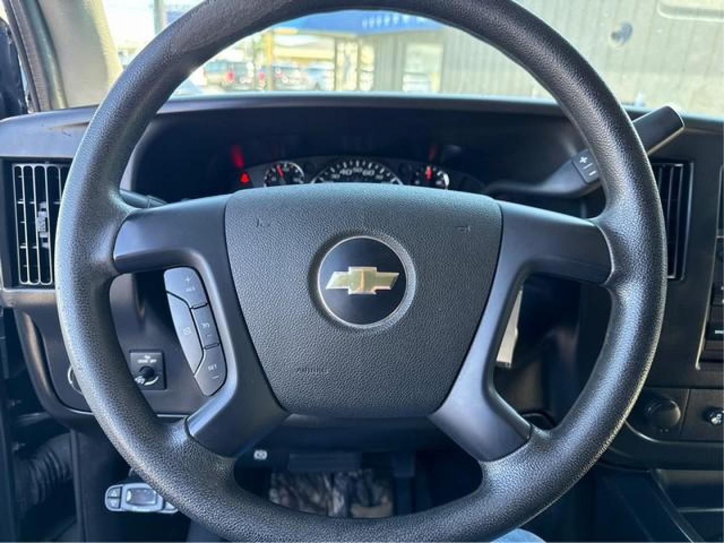 2015 DK GRAY CHEVROLET EXPRESS 3500 (1GCZGUCG6F1) with an V8,6.0L(364 CID),OHV engine, AUTOMATIC transmission, located at 14600 Frazho Road, Warren, MI, 48089, (586) 776-3400, 42.485996, -82.974220 - Photo#13