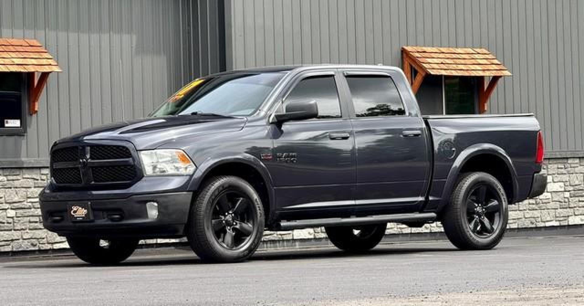2017 BLUE RAM 1500 (1C6RR7LT5HS) with an V8,5.7L(345 CID),OHV engine, AUTOMATIC transmission, located at 14600 Frazho Road, Warren, MI, 48089, (586) 776-3400, 42.485996, -82.974220 - Photo#1