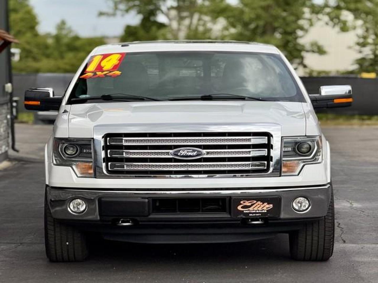 2014 WHITE FORD F-150 (1FTFW1ET5EK) with an V6,3.5L(213 CID),DOHC engine, AUTOMATIC transmission, located at 14600 Frazho Road, Warren, MI, 48089, (586) 776-3400, 42.485996, -82.974220 - Photo#2