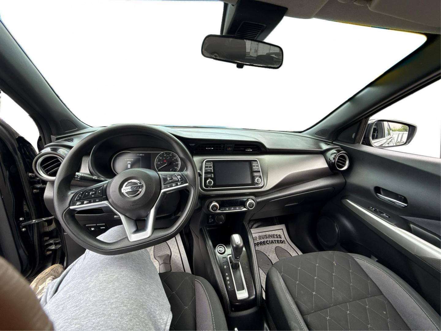 2020 BLACK NISSAN KICKS (3N1CP5CV3LL) with an L4,1.6L(98 CID), engine, AUTOMATIC transmission, located at 14600 Frazho Road, Warren, MI, 48089, (586) 776-3400, 42.485996, -82.974220 - Photo#21