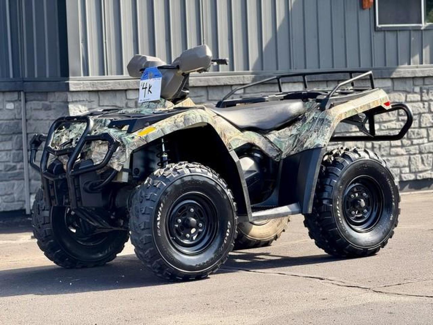 2005 GREEN BOMBARDIER OUTLANDER (2BVEGSG195V) with an 400CC engine, AUTOMATIC transmission, located at 14600 Frazho Road, Warren, MI, 48089, (586) 776-3400, 42.485996, -82.974220 - Photo#3