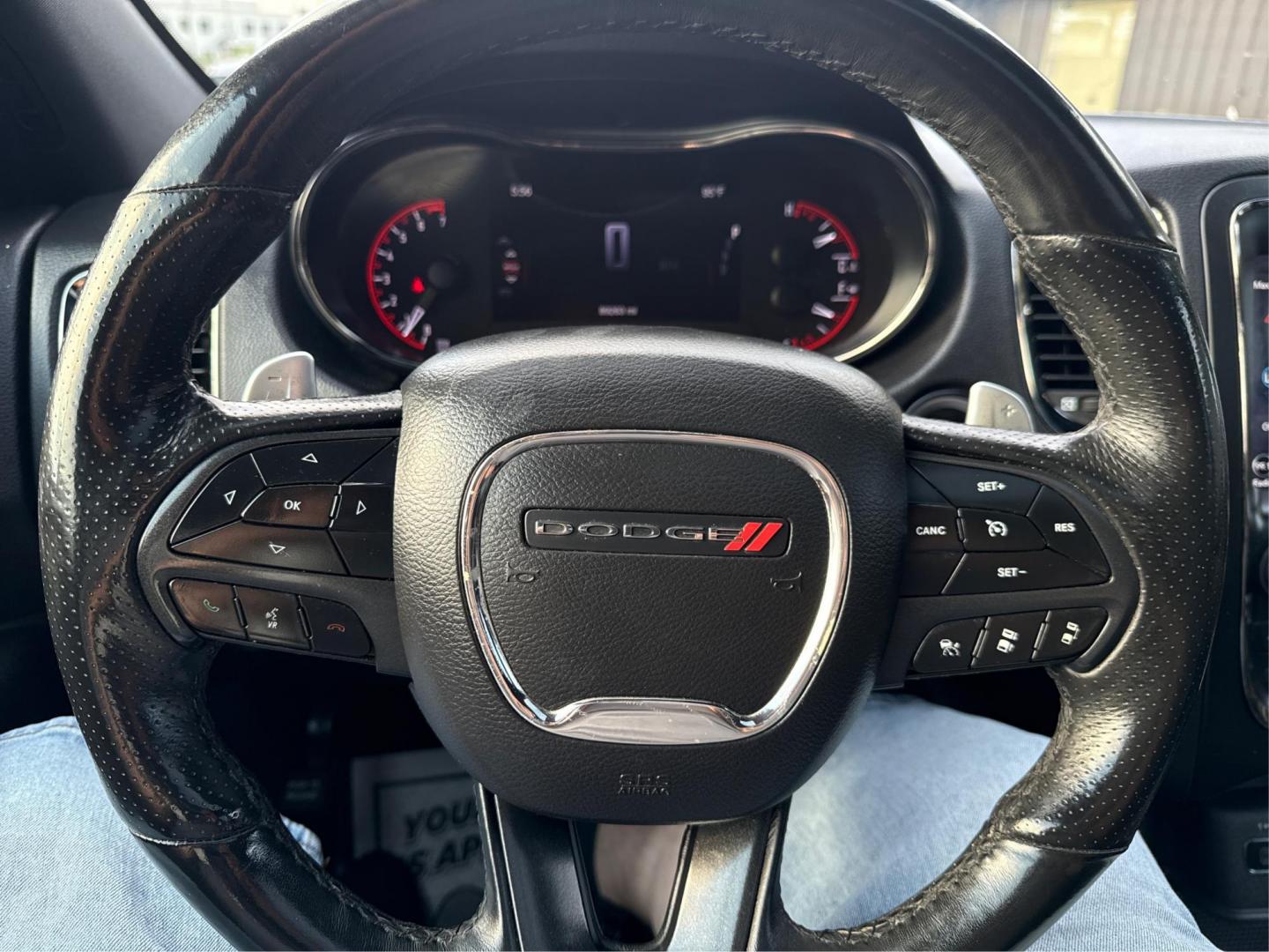 2019 BLACK METALLIC DODGE DURANGO (1C4RDJDG7KC) with an V6,3.6L(220 CID),DOHC engine, AUTOMATIC transmission, located at 14600 Frazho Road, Warren, MI, 48089, (586) 776-3400, 42.485996, -82.974220 - Photo#16