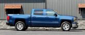 2015 BLUE CHEVROLET SILVERADO 1500 (3GCUKREC0FG) with an V8,5.3L(325 CID),OHV engine, AUTOMATIC transmission, located at 14600 Frazho Road, Warren, MI, 48089, (586) 776-3400, 42.485996, -82.974220 - Photo#4