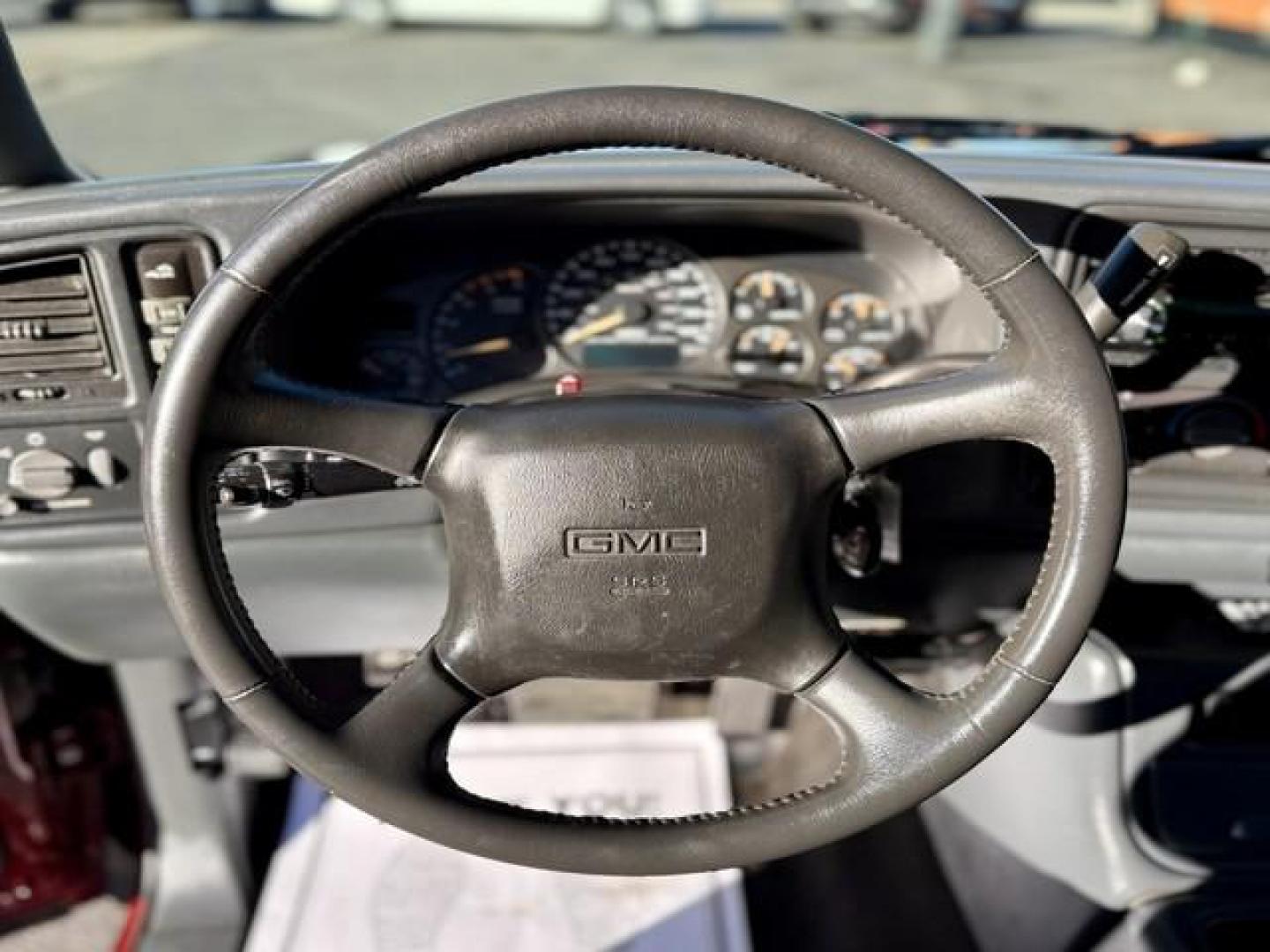 2002 BURGANDY GMC SIERRA 2500 HD (1GTHK23192F) with an V8,6.6L(403 CID),OHV engine, AUTOMATIC transmission, located at 14600 Frazho Road, Warren, MI, 48089, (586) 776-3400, 42.485996, -82.974220 - Photo#9