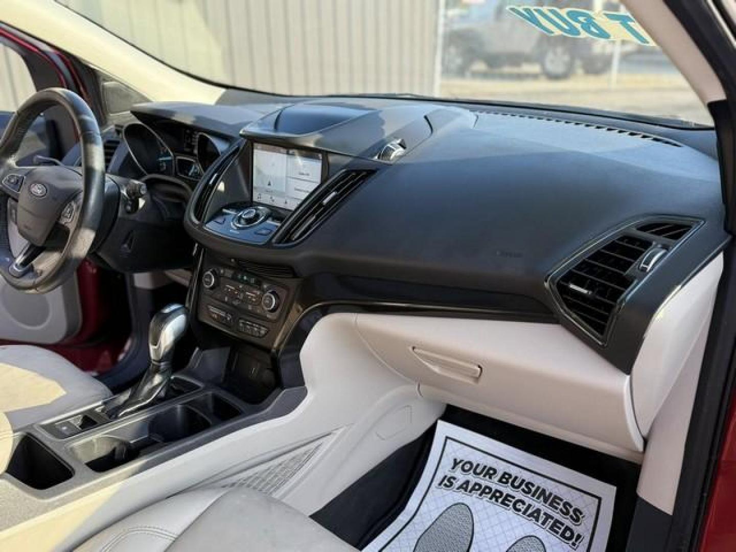 2019 RUBY RED METALLIC FORD ESCAPE (1FMCU9J92KU) with an L4,2.0L(122 CID),DOHC engine, AUTOMATIC transmission, located at 14600 Frazho Road, Warren, MI, 48089, (586) 776-3400, 42.485996, -82.974220 - Photo#16