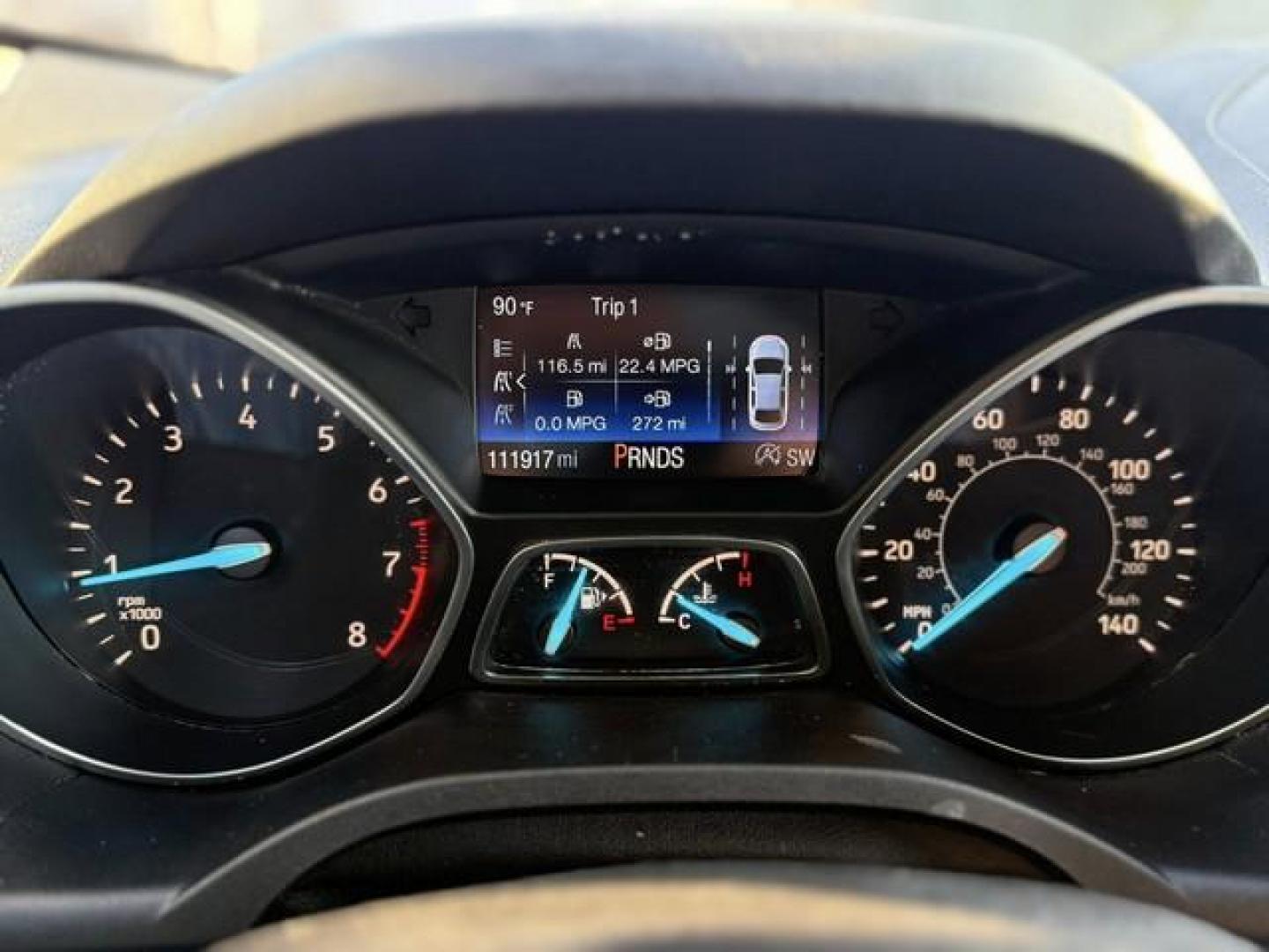 2019 RUBY RED METALLIC FORD ESCAPE (1FMCU9J92KU) with an L4,2.0L(122 CID),DOHC engine, AUTOMATIC transmission, located at 14600 Frazho Road, Warren, MI, 48089, (586) 776-3400, 42.485996, -82.974220 - Photo#17