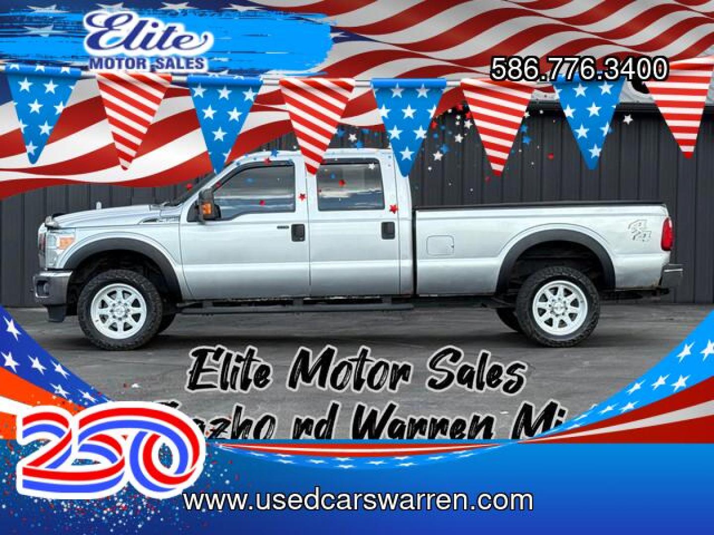 2015 SILVER FORD F-350 SUPER DUTY (1FT8W3B65FE) with an V8,6.2L(379 CID),SOHC engine, AUTOMATIC transmission, located at 14600 Frazho Road, Warren, MI, 48089, (586) 776-3400, 42.485996, -82.974220- Photo#0