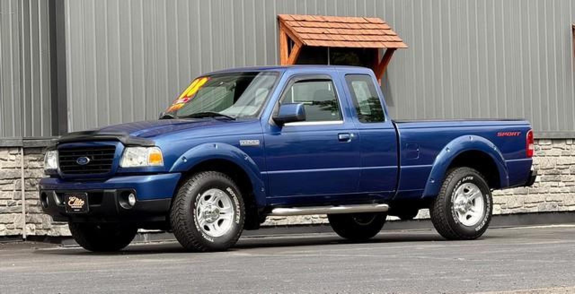 2008 BLUE FORD RANGER (1FTYR44U88P) with an V6,3.0L(182 CID),OHV engine, MANUAL transmission, located at 14600 Frazho Road, Warren, MI, 48089, (586) 776-3400, 42.485996, -82.974220 - Photo#1
