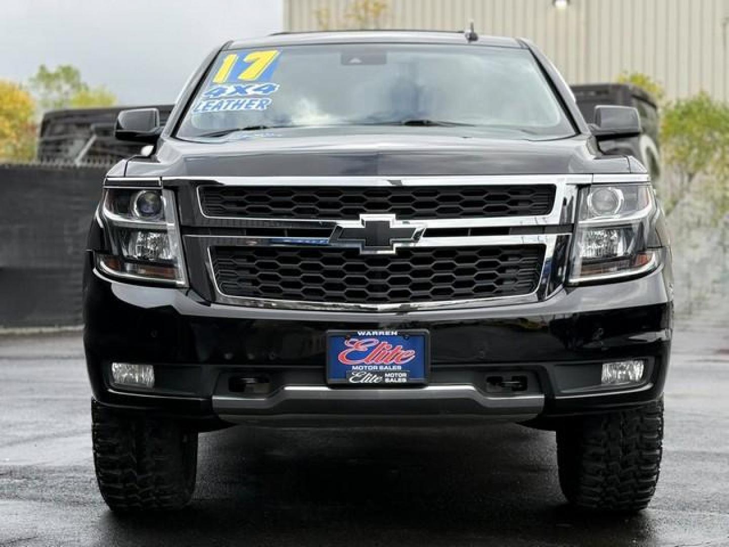 2017 BLACK CHEVROLET TAHOE (1GNSKBKC9HR) with an V8,5.3L(325 CID),OHV engine, AUTOMATIC transmission, located at 14600 Frazho Road, Warren, MI, 48089, (586) 776-3400, 42.485996, -82.974220 - Photo#2