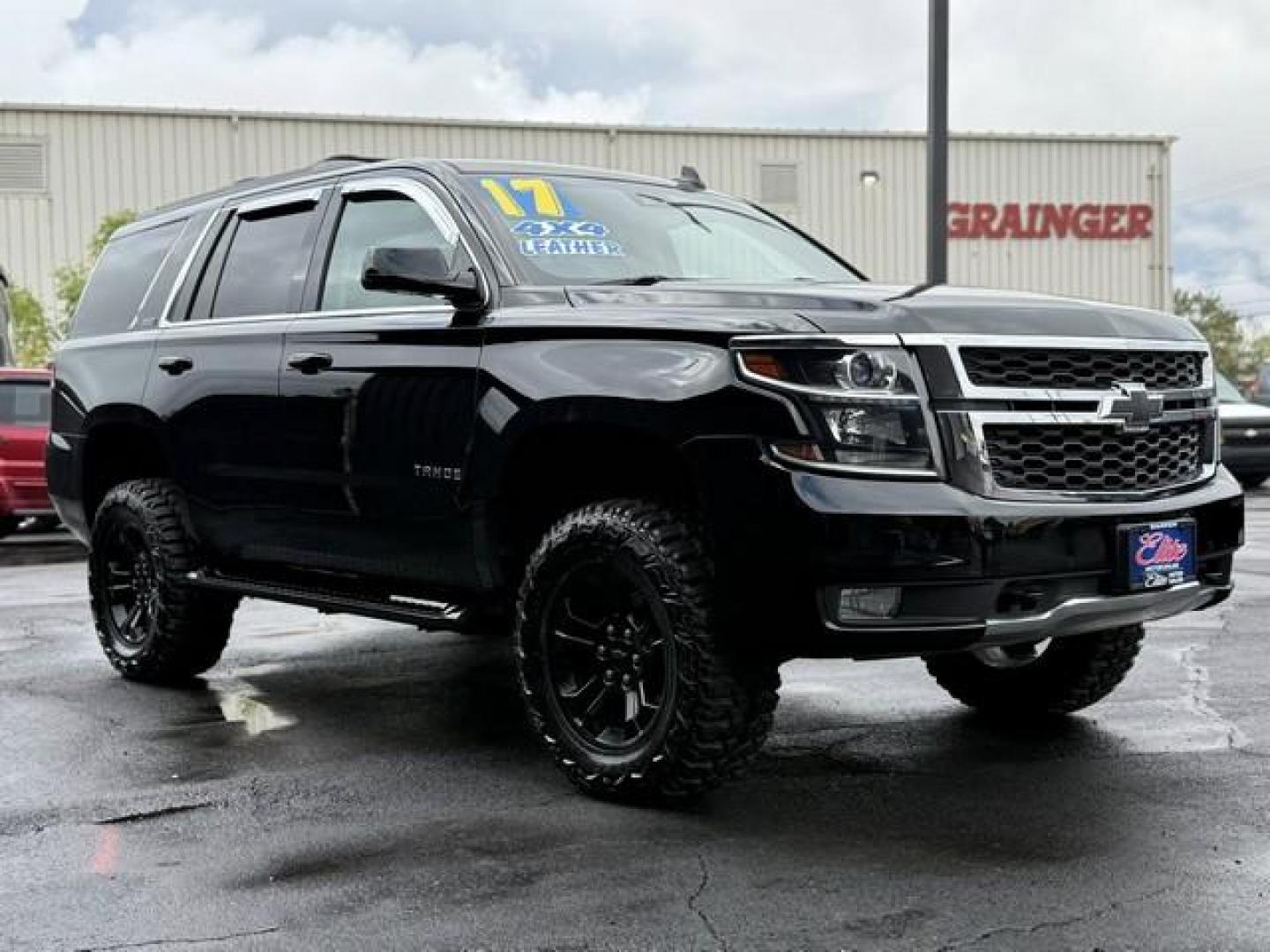 2017 BLACK CHEVROLET TAHOE (1GNSKBKC9HR) with an V8,5.3L(325 CID),OHV engine, AUTOMATIC transmission, located at 14600 Frazho Road, Warren, MI, 48089, (586) 776-3400, 42.485996, -82.974220 - Photo#3