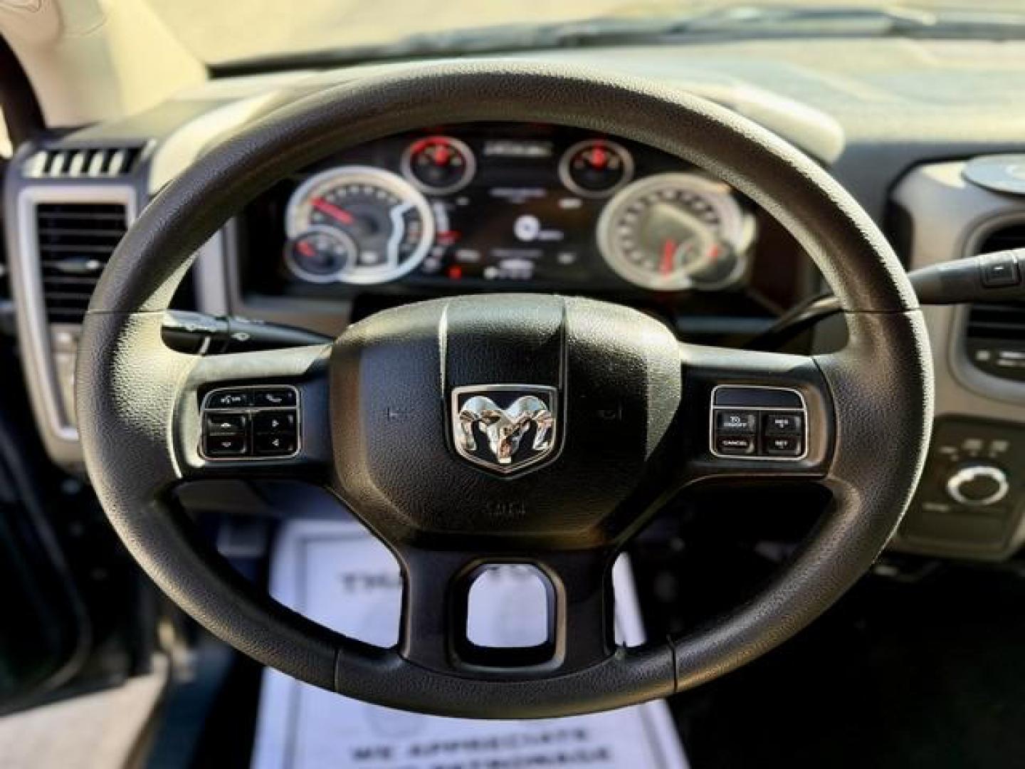 2017 BLACK RAM 1500 (3C6RR7KT7HG) with an V8,5.7L(345 CID),OHV engine, AUTOMATIC transmission, located at 14600 Frazho Road, Warren, MI, 48089, (586) 776-3400, 42.485996, -82.974220 - Photo#10