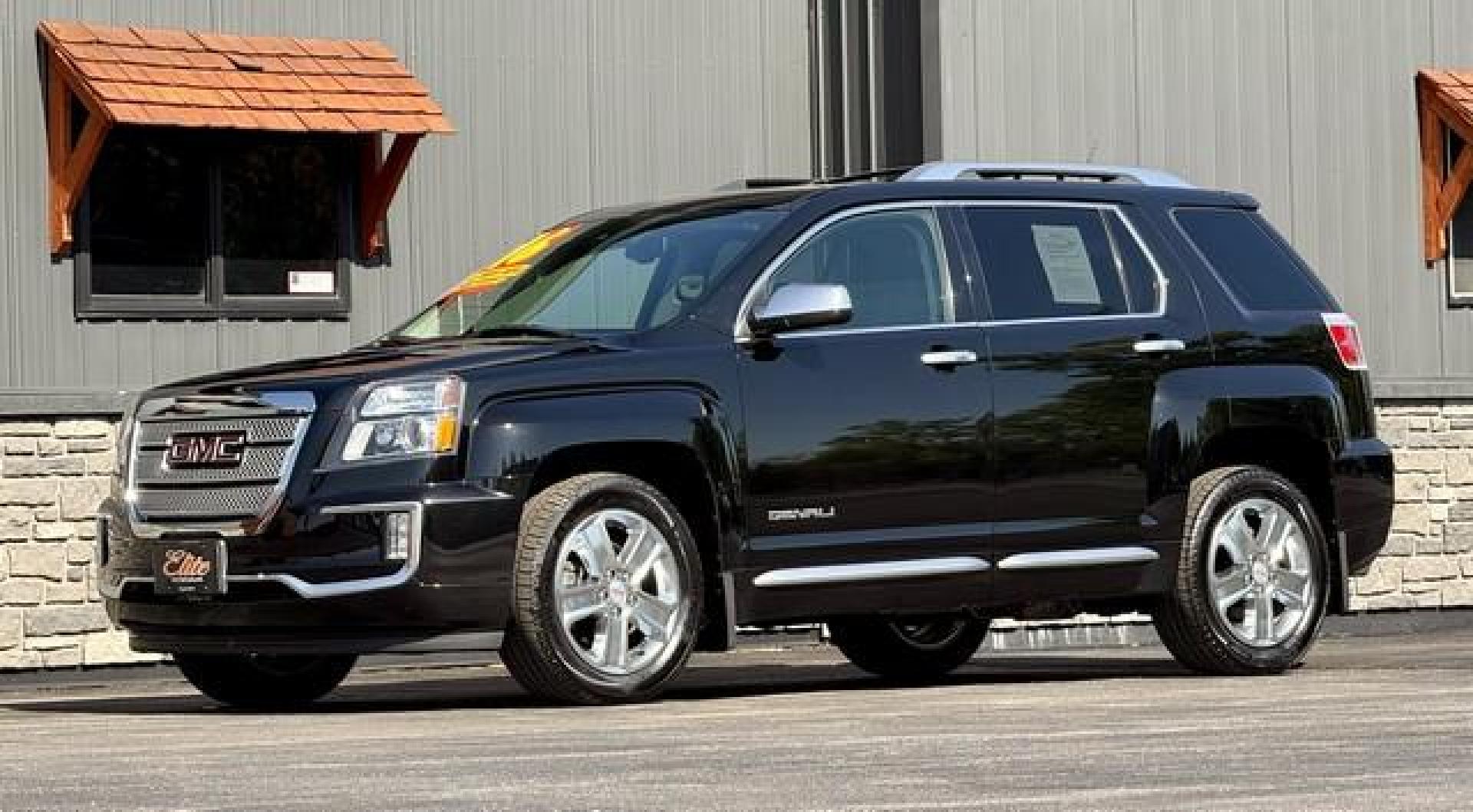 2016 BLACK GMC TERRAIN (2GKFLVEK0G6) with an L4,2.4L(145 CID),DOHC engine, AUTOMATIC transmission, located at 14600 Frazho Road, Warren, MI, 48089, (586) 776-3400, 42.485996, -82.974220 - Photo#1