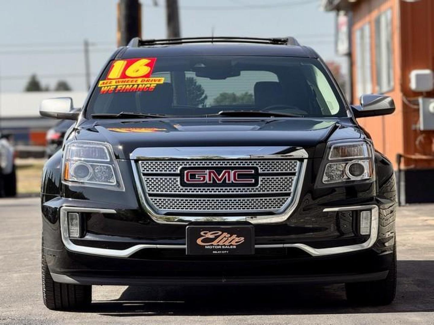 2016 BLACK GMC TERRAIN (2GKFLVEK0G6) with an L4,2.4L(145 CID),DOHC engine, AUTOMATIC transmission, located at 14600 Frazho Road, Warren, MI, 48089, (586) 776-3400, 42.485996, -82.974220 - Photo#4