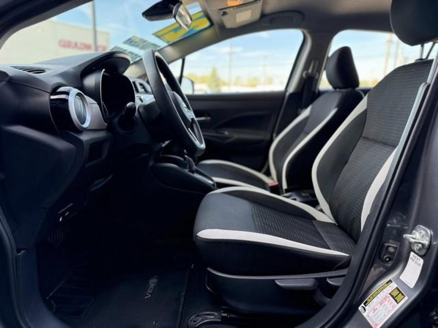 2021 GRAY NISSAN VERSA (3N1CN8EV4ML) with an L4,1.6L(98 CID),DOHC engine, AUTOMATIC transmission, located at 14600 Frazho Road, Warren, MI, 48089, (586) 776-3400, 42.485996, -82.974220 - Photo#8