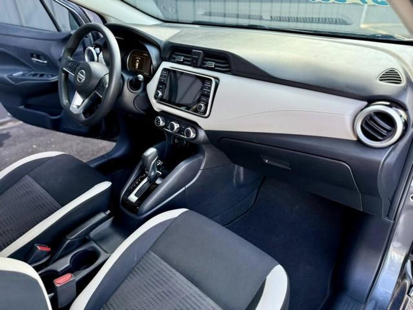 2021 GRAY NISSAN VERSA (3N1CN8EV4ML) with an L4,1.6L(98 CID),DOHC engine, AUTOMATIC transmission, located at 14600 Frazho Road, Warren, MI, 48089, (586) 776-3400, 42.485996, -82.974220 - Photo#13