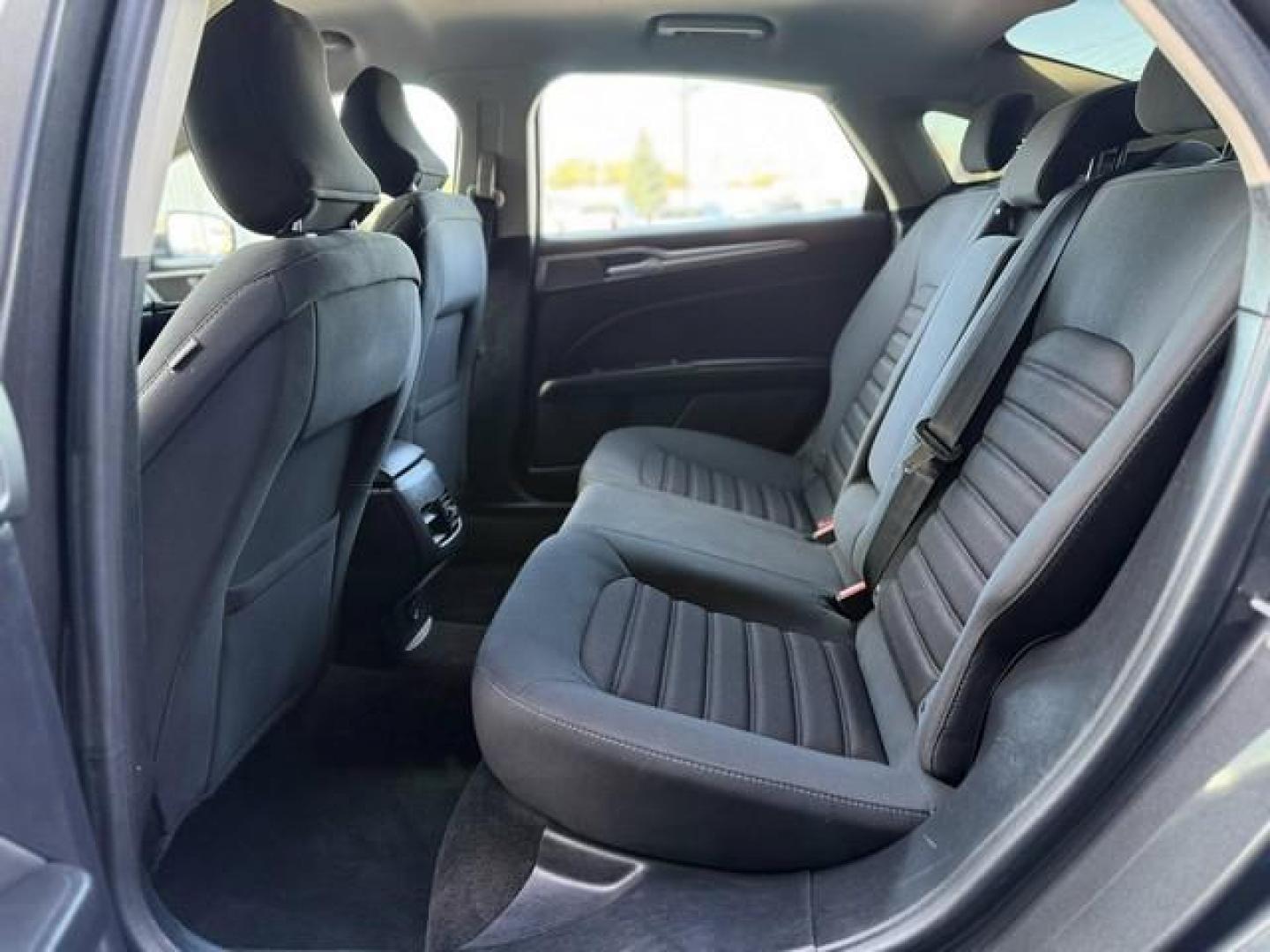 2018 GRAY FORD FUSION (3FA6P0HDXJR) with an L4,1.5L(91 CID),DOHC engine, AUTOMATIC transmission, located at 14600 Frazho Road, Warren, MI, 48089, (586) 776-3400, 42.485996, -82.974220 - Photo#9