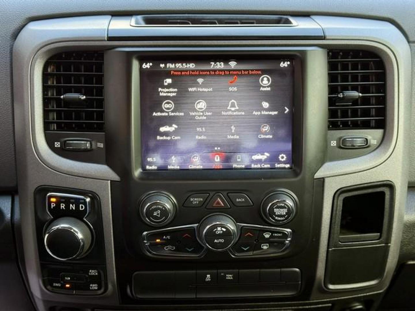2019 BLACK RAM 1500 CLASSIC (1C6RR7KT9KS) with an V8,5.7L(345 CID), engine, AUTOMATIC transmission, located at 14600 Frazho Road, Warren, MI, 48089, (586) 776-3400, 42.485996, -82.974220 - Photo#10