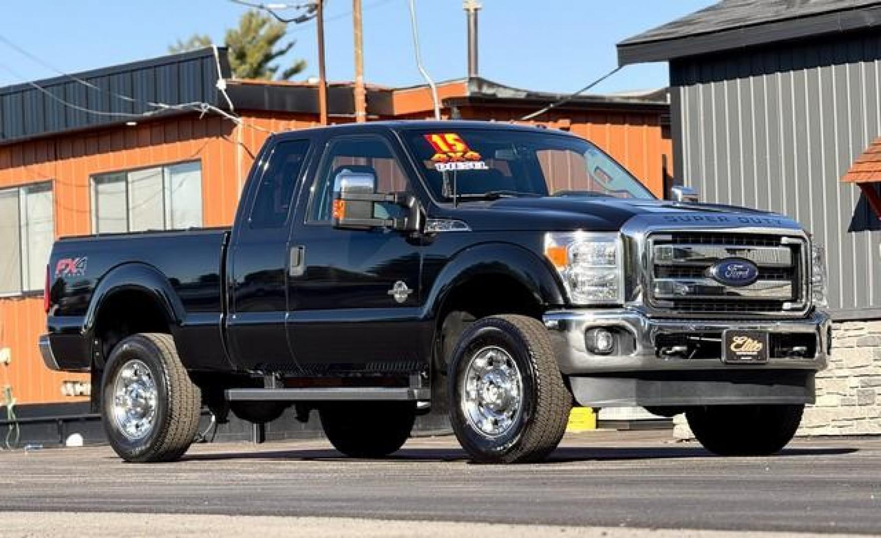 2015 BLACK FORD F-250 SUPER DUTY (1FT7X2BT6FE) with an V8,6.7L(406 CID),OHV engine, AUTOMATIC transmission, located at 14600 Frazho Road, Warren, MI, 48089, (586) 776-3400, 42.485996, -82.974220 - Photo#0