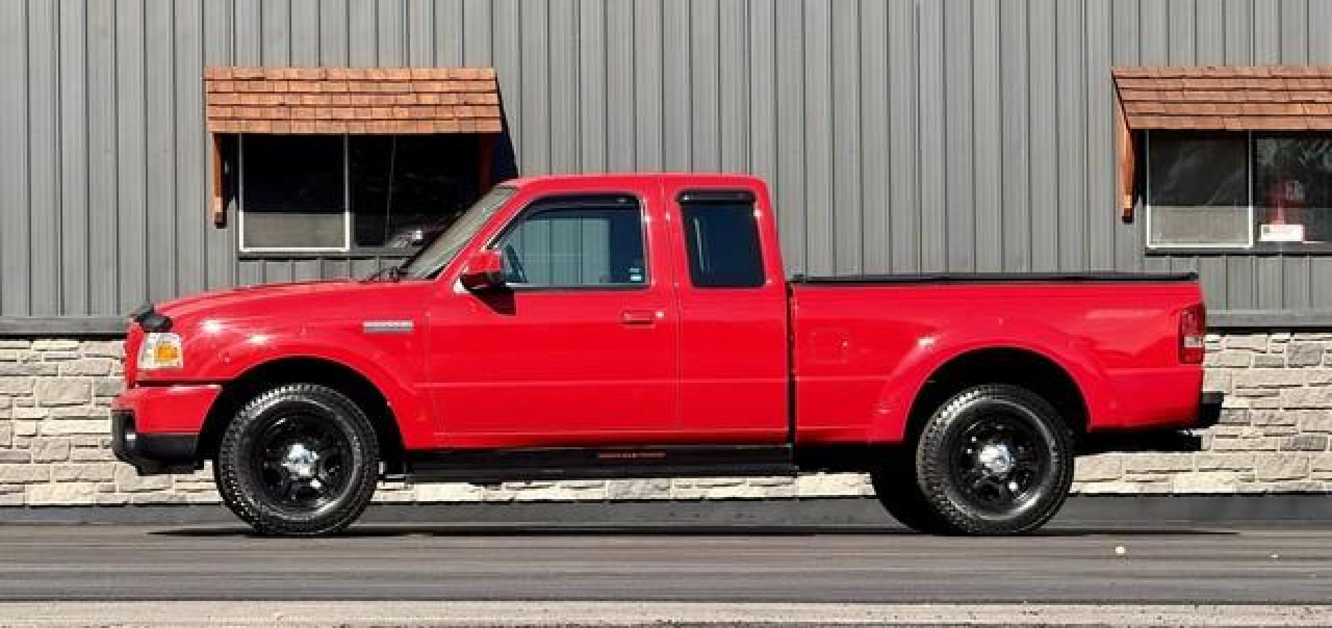 2010 RED FORD RANGER (1FTKR4EEXAP) with an V6,4.0L(245 CID),SOHC engine, MANUAL transmission, located at 14600 Frazho Road, Warren, MI, 48089, (586) 776-3400, 42.485996, -82.974220 - Photo#1