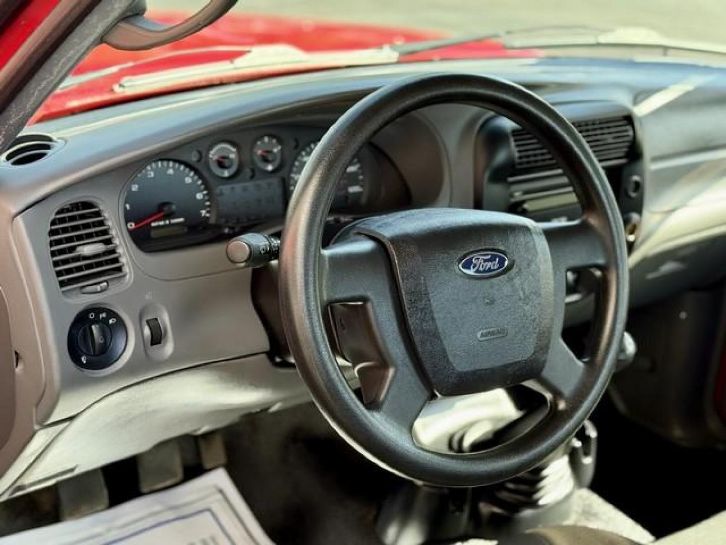 2010 RED FORD RANGER (1FTKR4EEXAP) with an V6,4.0L(245 CID),SOHC engine, MANUAL transmission, located at 14600 Frazho Road, Warren, MI, 48089, (586) 776-3400, 42.485996, -82.974220 - Photo#8
