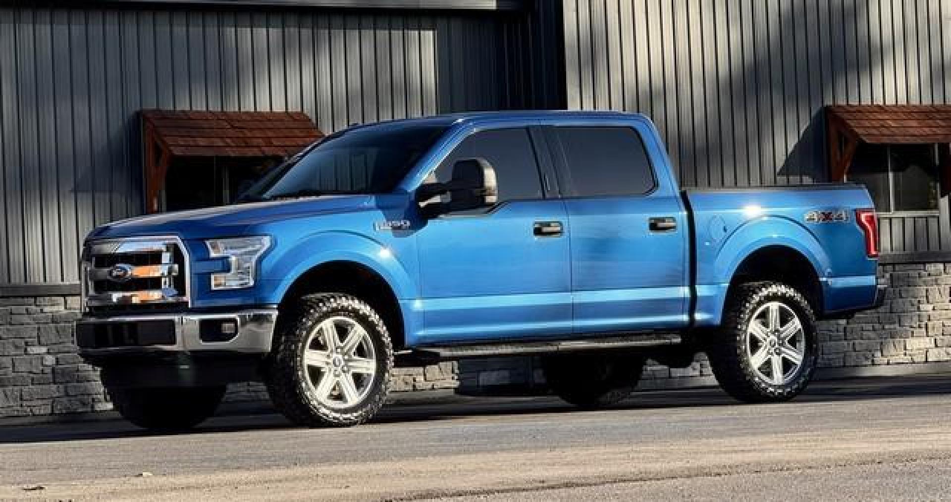 2015 BLUE FORD F-150 (1FTEW1EF7FF) with an V8,5.0L(302 CID),DOHC engine, AUTOMATIC transmission, located at 14600 Frazho Road, Warren, MI, 48089, (586) 776-3400, 42.485996, -82.974220 - Photo#0