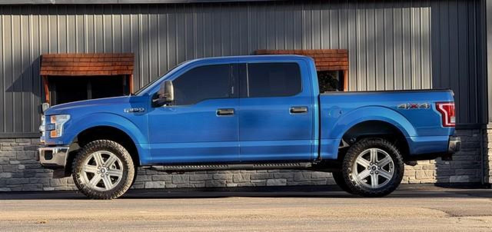 2015 BLUE FORD F-150 (1FTEW1EF7FF) with an V8,5.0L(302 CID),DOHC engine, AUTOMATIC transmission, located at 14600 Frazho Road, Warren, MI, 48089, (586) 776-3400, 42.485996, -82.974220 - Photo#1