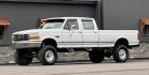 1997 WHITE FORD F350 (1FTJW36G1VE) with an 7.5 engine, AUTOMATIC transmission, located at 14600 Frazho Road, Warren, MI, 48089, (586) 776-3400, 42.485996, -82.974220 - Photo#1