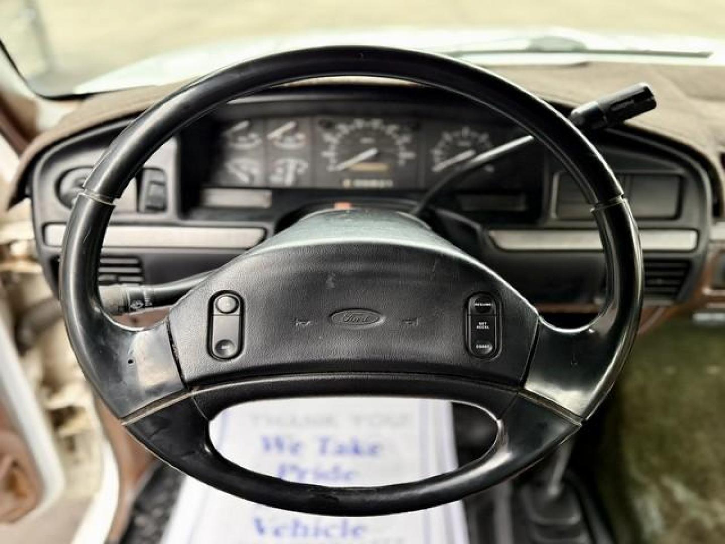 1997 WHITE FORD F350 (1FTJW36G1VE) with an 7.5 engine, AUTOMATIC transmission, located at 14600 Frazho Road, Warren, MI, 48089, (586) 776-3400, 42.485996, -82.974220 - Photo#9