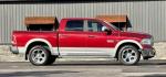2015 MAROON RAM 1500 LARAMIE (1C6RR7NT4FS) with an V8,5.7L(345 CID),OHV engine, AUTOMATIC transmission, located at 14600 Frazho Road, Warren, MI, 48089, (586) 776-3400, 42.485996, -82.974220 - Photo#2