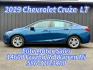 2019 BLUE CHEVROLET CRUZE (1G1BE5SM8K7) with an L4,1.4L(85 CID),DOHC engine, AUTOMATIC transmission, located at 14600 Frazho Road, Warren, MI, 48089, (586) 776-3400, 42.485996, -82.974220 - Photo#0