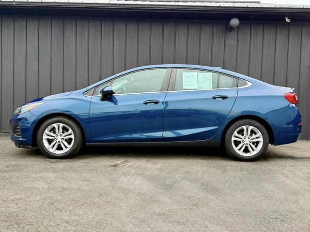 2019 BLUE CHEVROLET CRUZE (1G1BE5SM8K7) with an L4,1.4L(85 CID),DOHC engine, AUTOMATIC transmission, located at 14600 Frazho Road, Warren, MI, 48089, (586) 776-3400, 42.485996, -82.974220- Photo#6