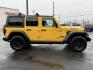 2021 YELLOW JEEP WRANGLER (1C4HJXDG0MW) with an V6,3.6L(220 CID), engine, AUTOMATIC transmission, located at 14600 Frazho Road, Warren, MI, 48089, (586) 776-3400, 42.485996, -82.974220 - Photo#4