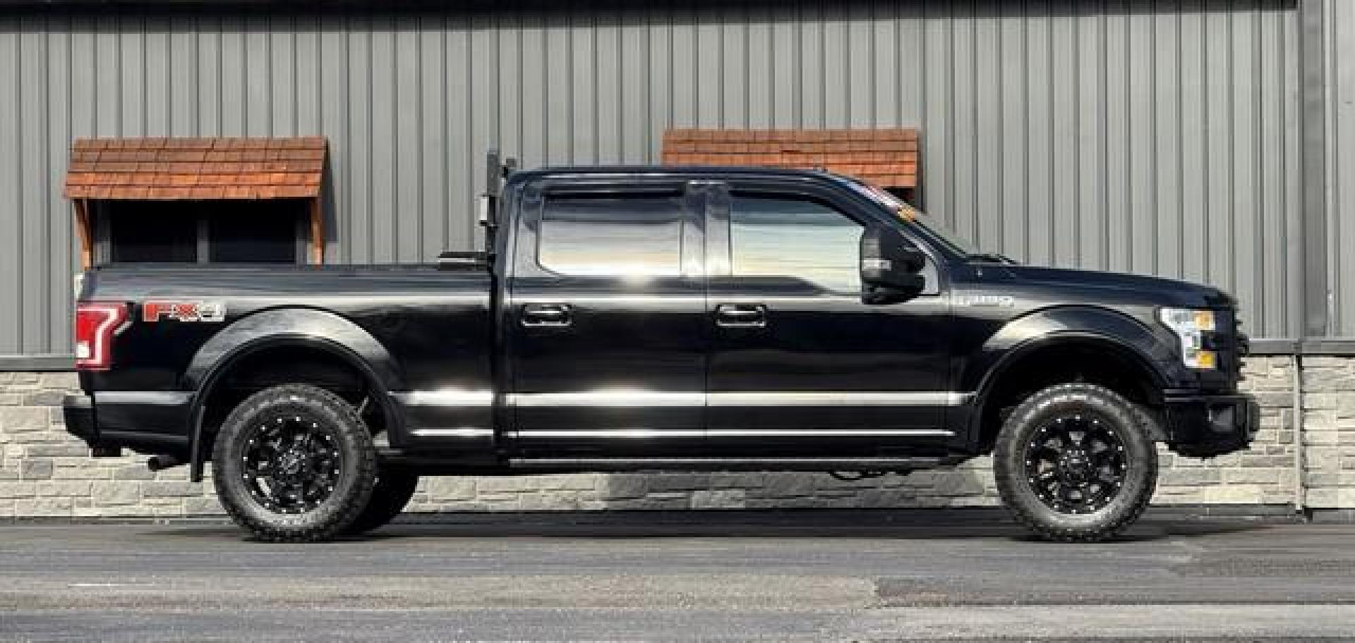 2016 BLACK FORD F-150 (1FTFW1EF5GF) with an V8,5.0L(302 CID),DOHC engine, AUTOMATIC transmission, located at 14600 Frazho Road, Warren, MI, 48089, (586) 776-3400, 42.485996, -82.974220 - Photo#1