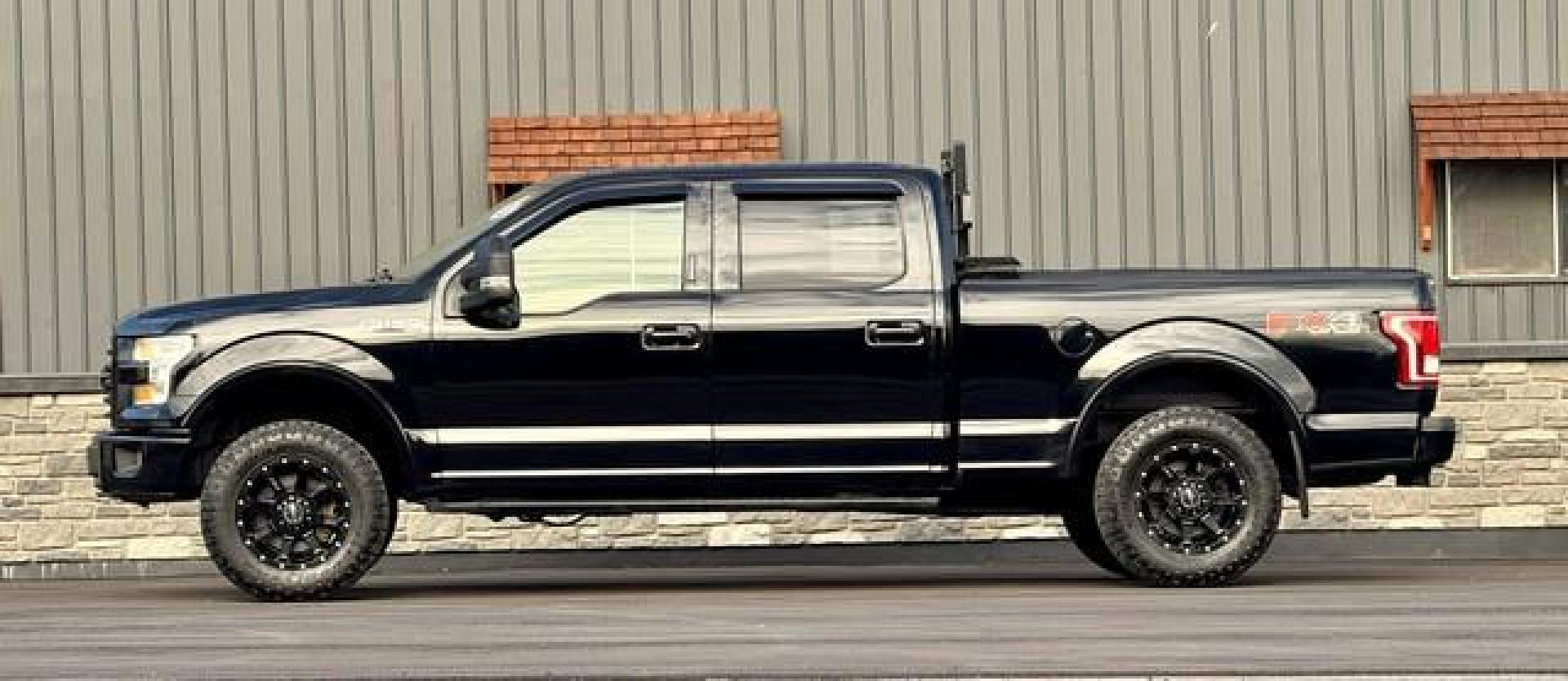 2016 BLACK FORD F-150 (1FTFW1EF5GF) with an V8,5.0L(302 CID),DOHC engine, AUTOMATIC transmission, located at 14600 Frazho Road, Warren, MI, 48089, (586) 776-3400, 42.485996, -82.974220 - Photo#2