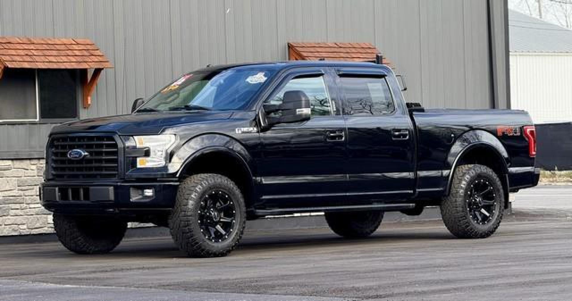 2016 BLACK FORD F-150 (1FTFW1EF5GF) with an V8,5.0L(302 CID),DOHC engine, AUTOMATIC transmission, located at 14600 Frazho Road, Warren, MI, 48089, (586) 776-3400, 42.485996, -82.974220 - Photo#3