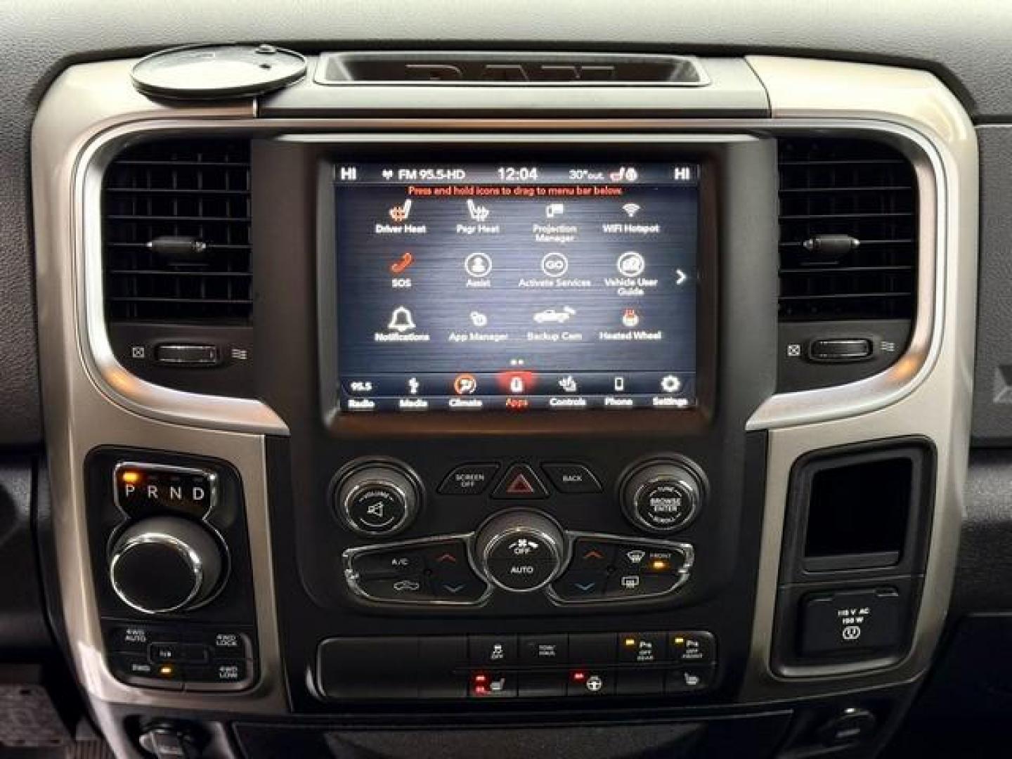 2018 SILVER RAM 1500 (1C6RR7GG7JS) with an V6,3.6L(220 CID),DOHC engine, AUTOMATIC transmission, located at 14600 Frazho Road, Warren, MI, 48089, (586) 776-3400, 42.485996, -82.974220 - Photo#11