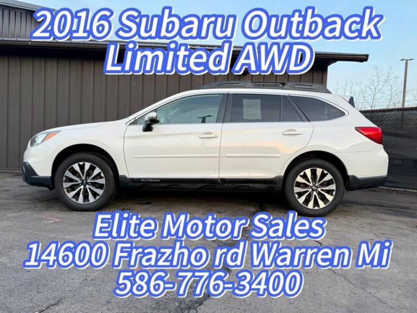2016 Subaru Outback Limited