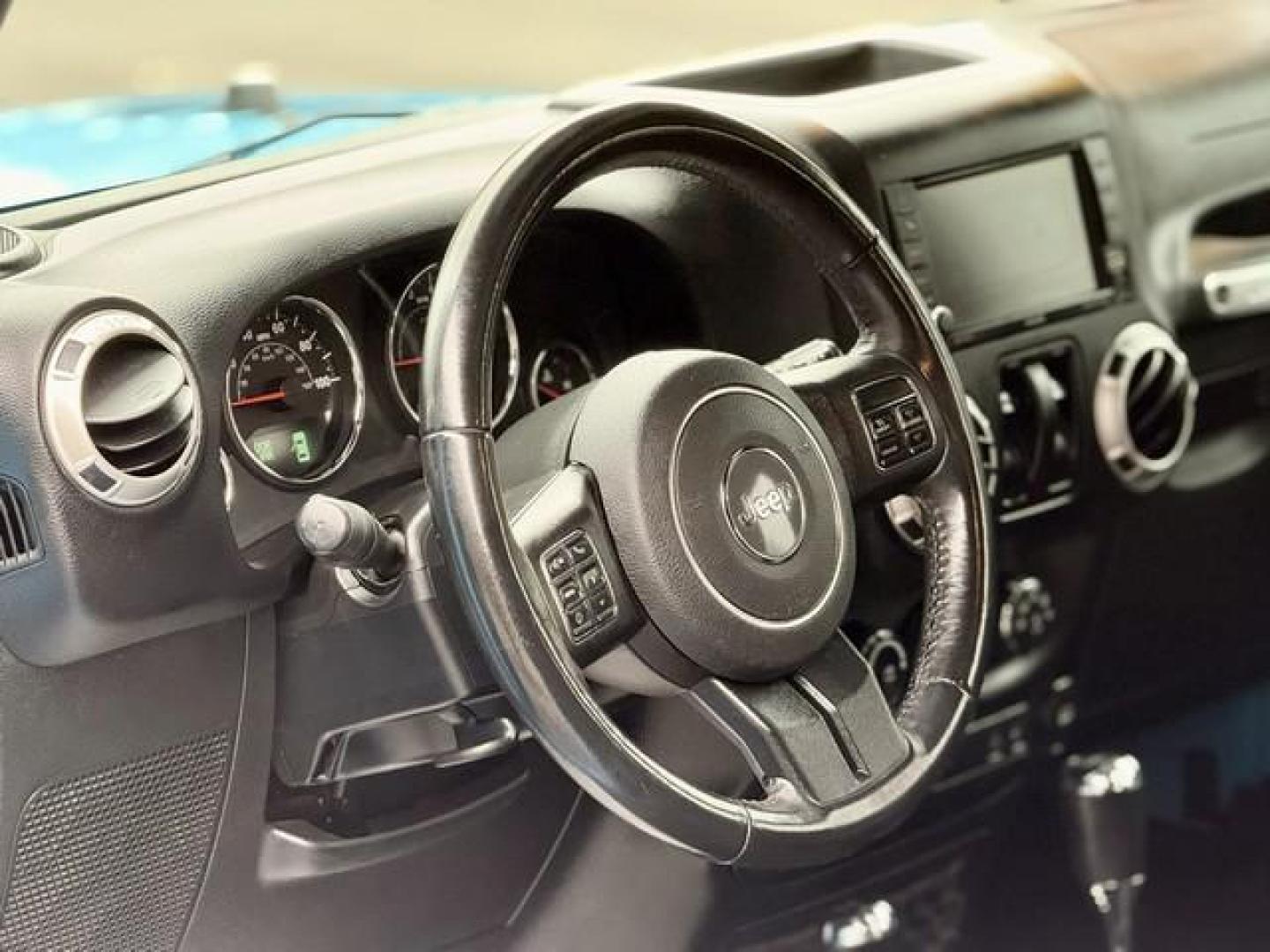 2018 BLUE JEEP WRANGLER JK (1C4AJWBG9JL) with an V6,3.6L(220 CID),DOHC engine, AUTOMATIC transmission, located at 14600 Frazho Road, Warren, MI, 48089, (586) 776-3400, 42.485996, -82.974220 - Photo#9